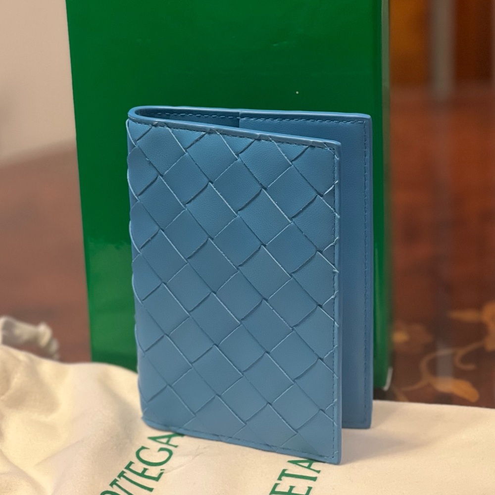 Bottega Veneta Passport Holder Authentic